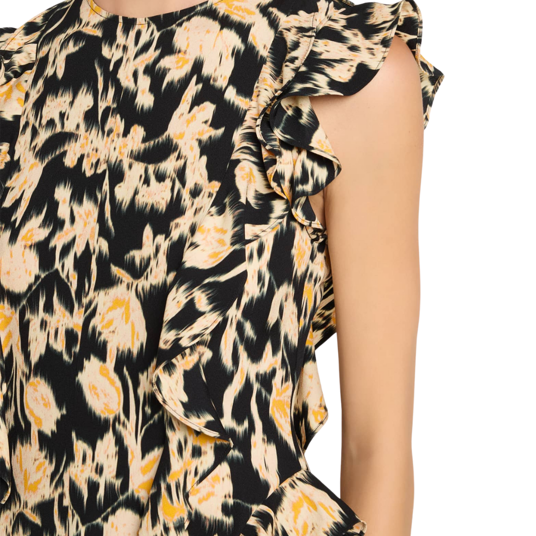 Flo Sleeveless Midi Dress in Tourmaline