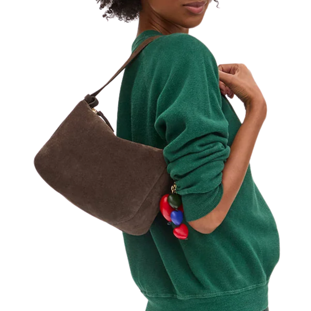 Fleurine in Chocolate Suede