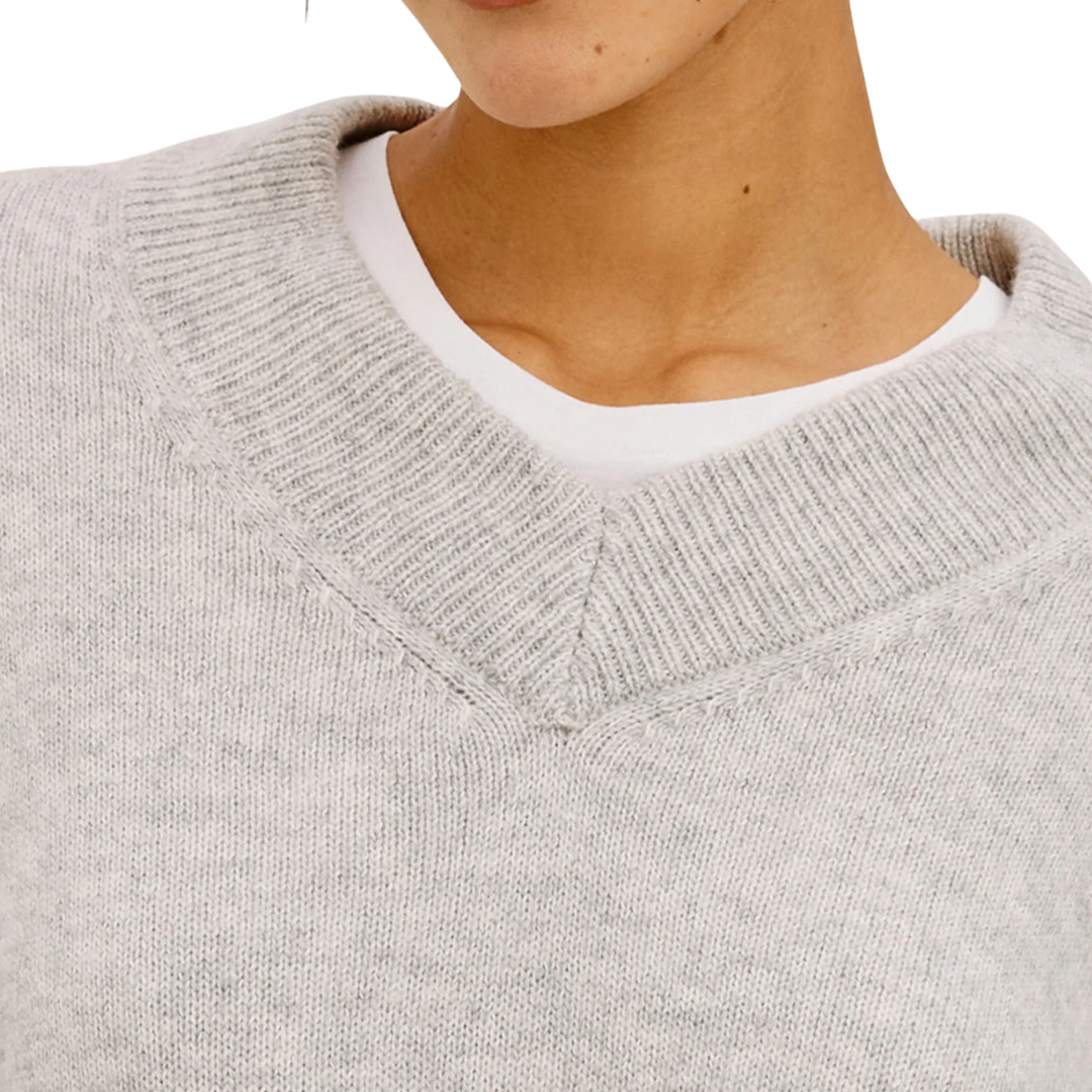 Lidya Sweater in Heather Grey