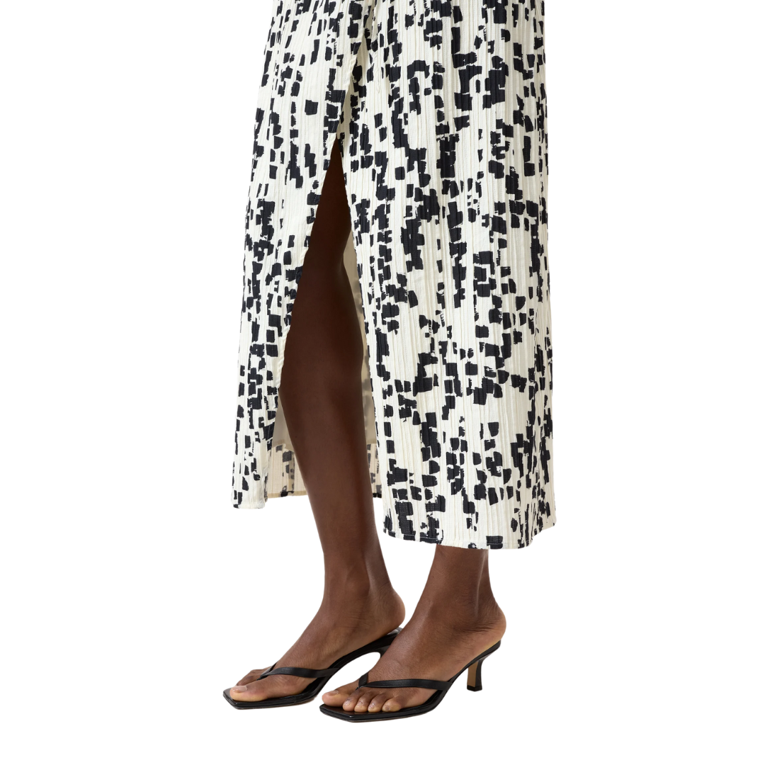 Wrap Dress in Dune Beige