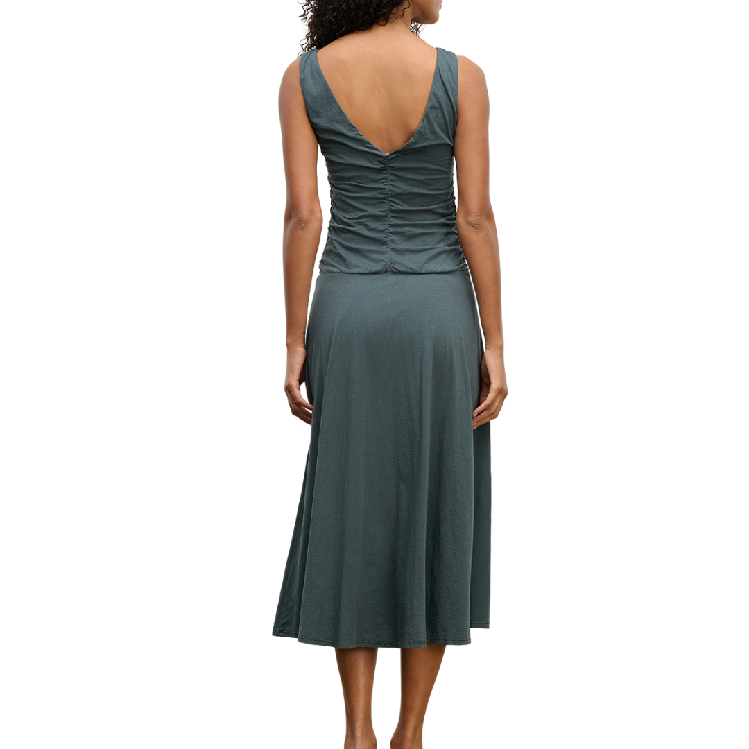 Pia Dress in Mallard