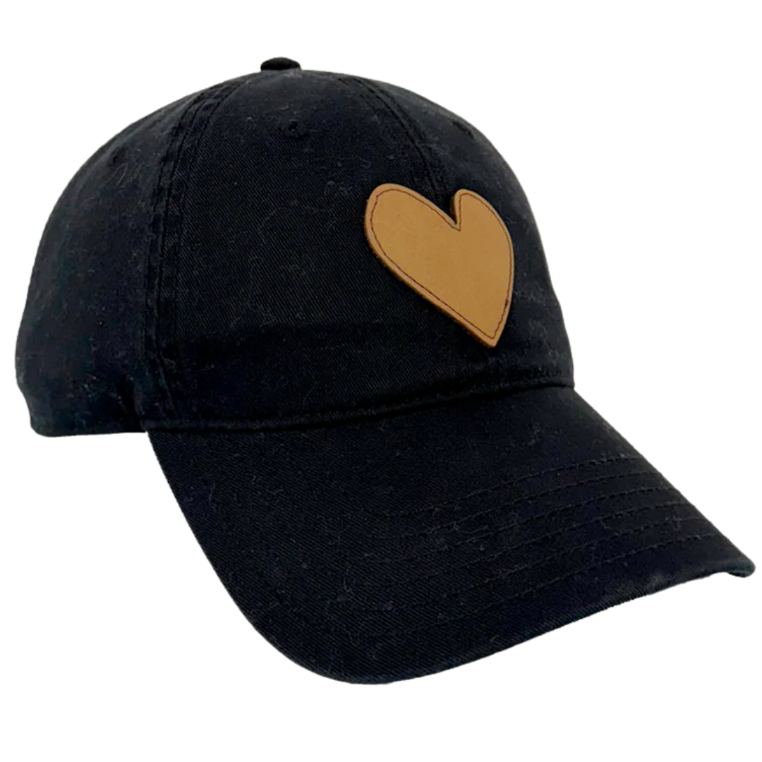 KR Imperfect Heart Hat in Black/Brown