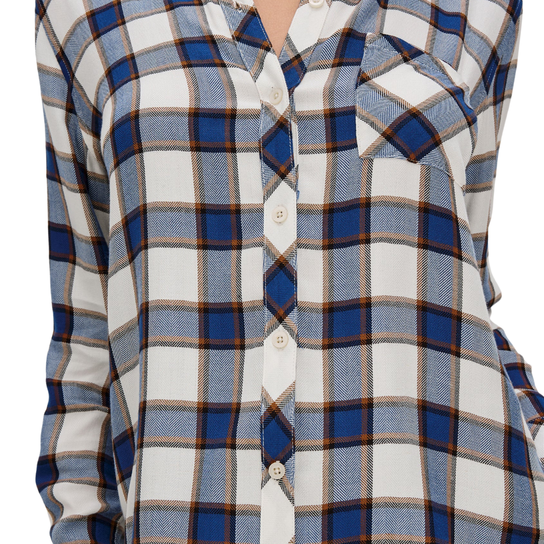 Hunter Shirt in Golden Cobalt