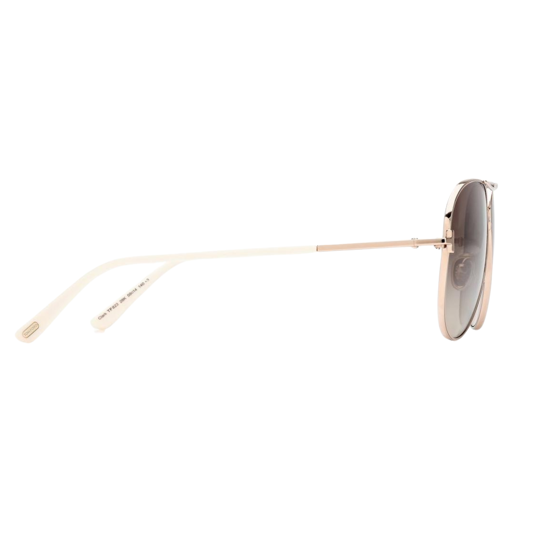 Clark Sunglasses in Rose Gold