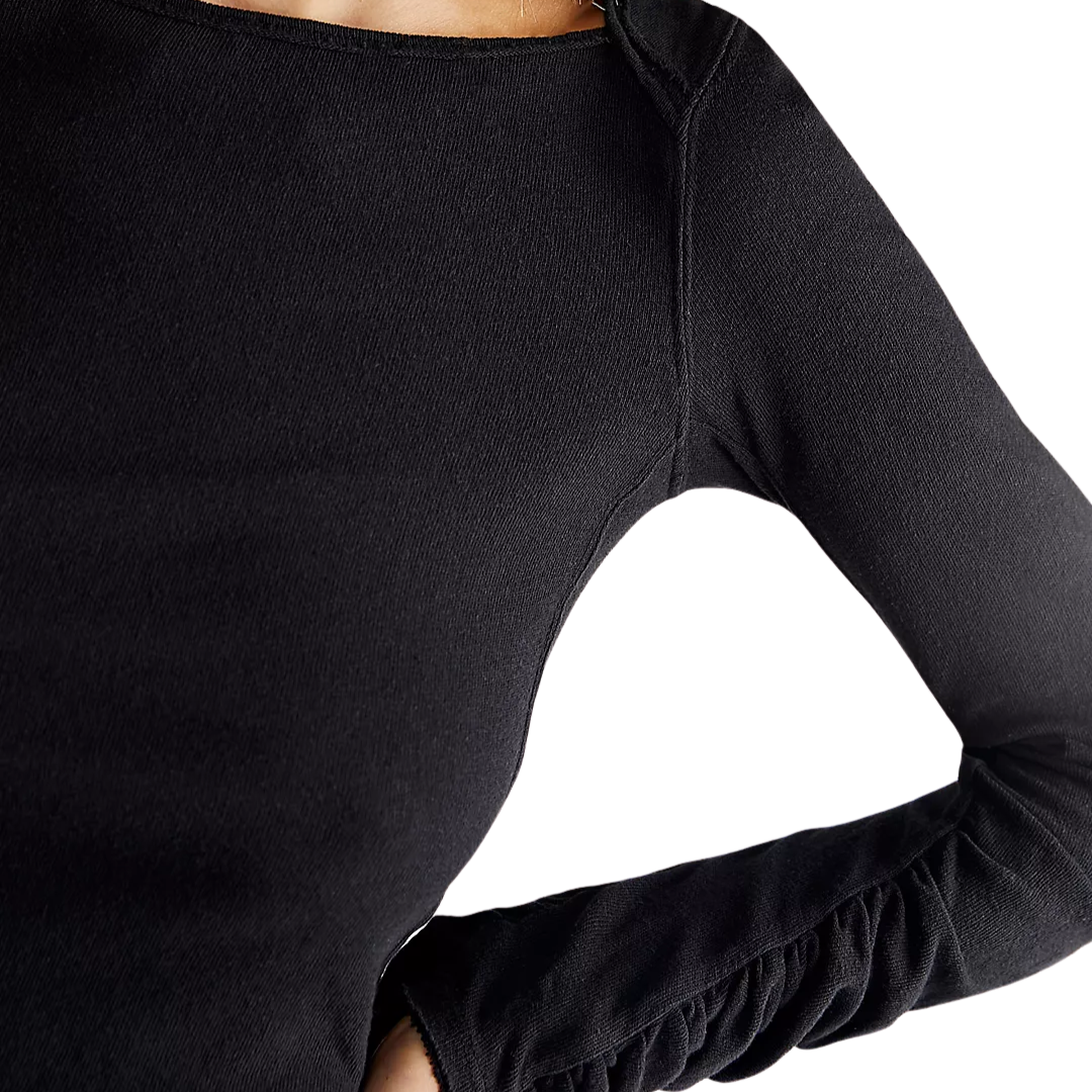 Lizzy Long Sleeve in Black 