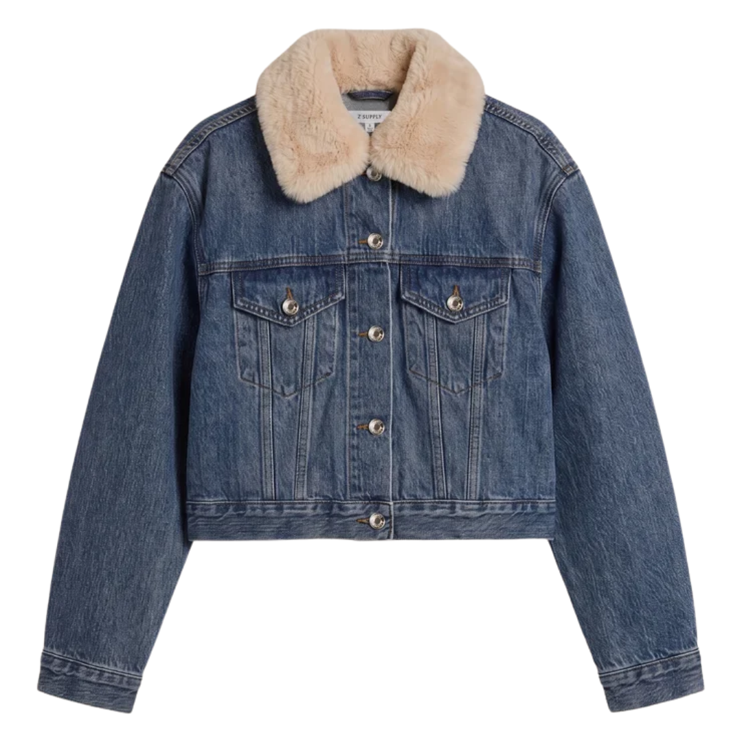 Daily Sherpa Denim Jacket in Hush