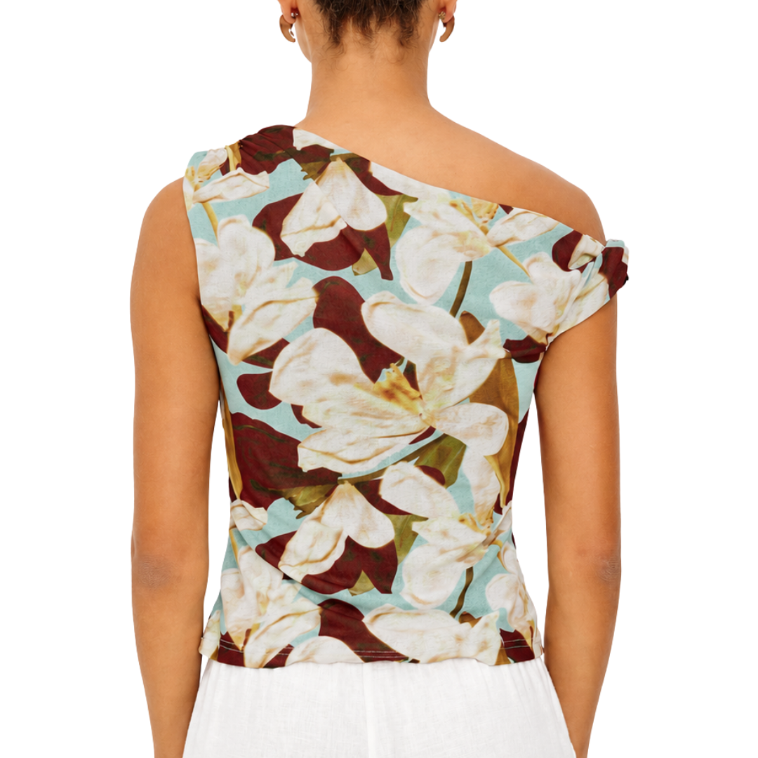 Orelia Top in Plumeria
