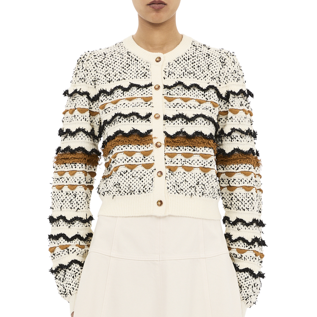 Cecilia Cardigan in Scallop