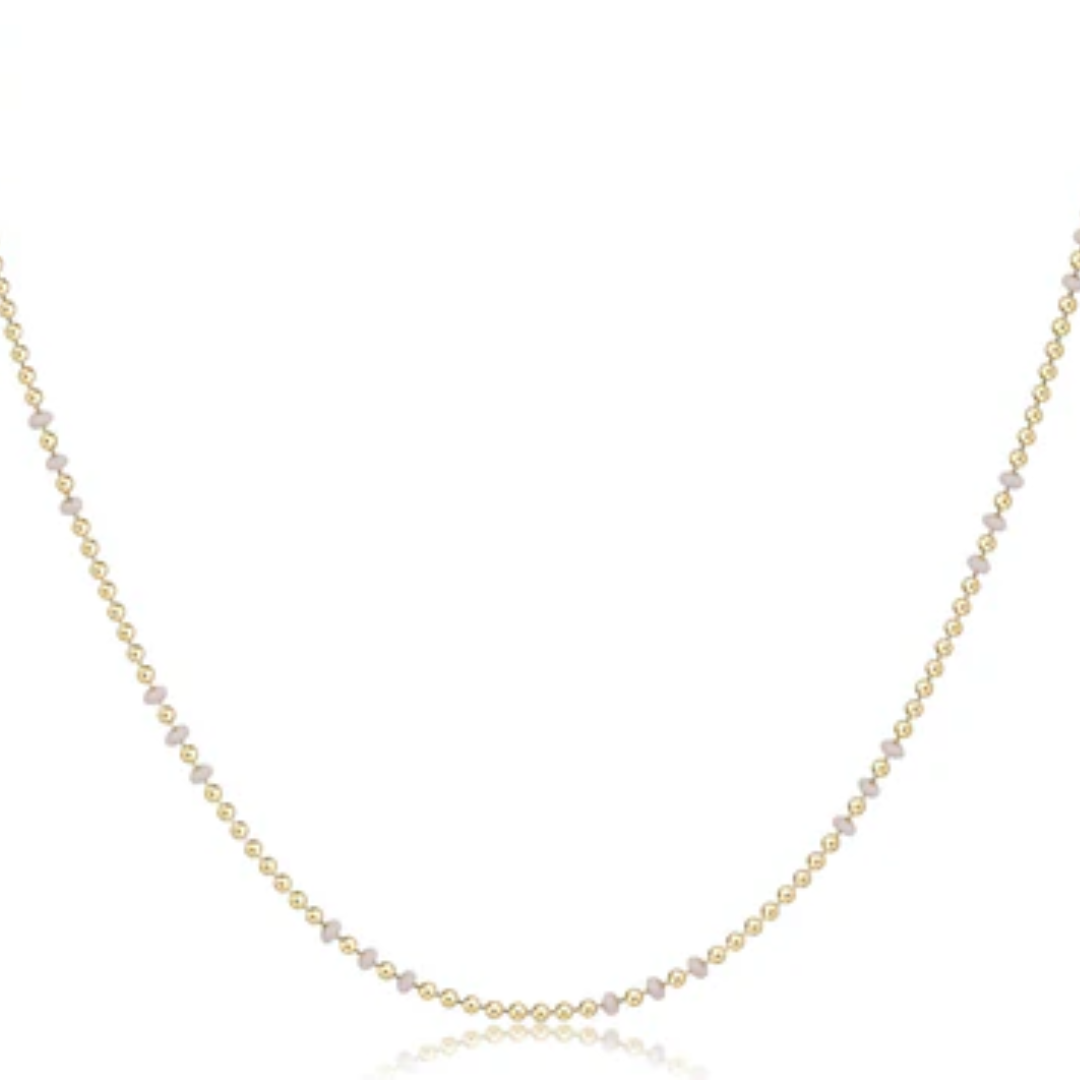15" Choker Hope Joy in Off-White