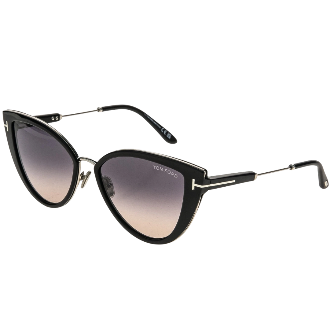 Anjelica Sunglasses in Black