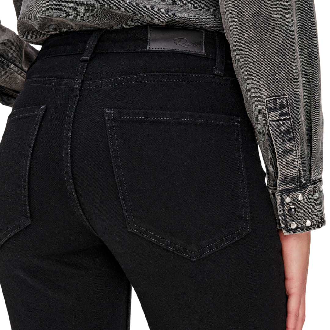 Alamitos Flared Trouser in Blackout