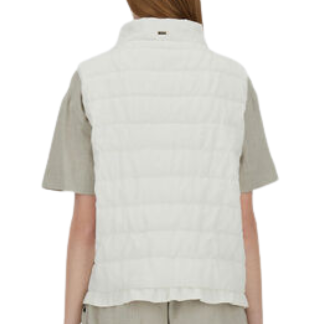 New Lino Vest in White