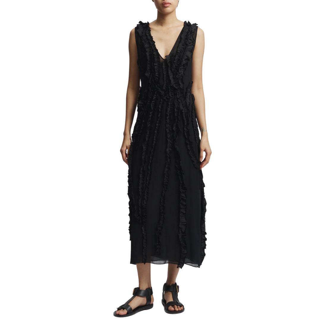 Renata Shift Dress in Black