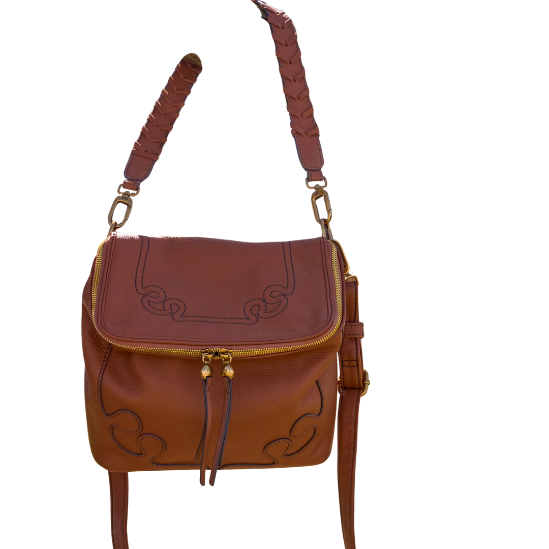 Fernwell Medium Crossbody in Warm Honey