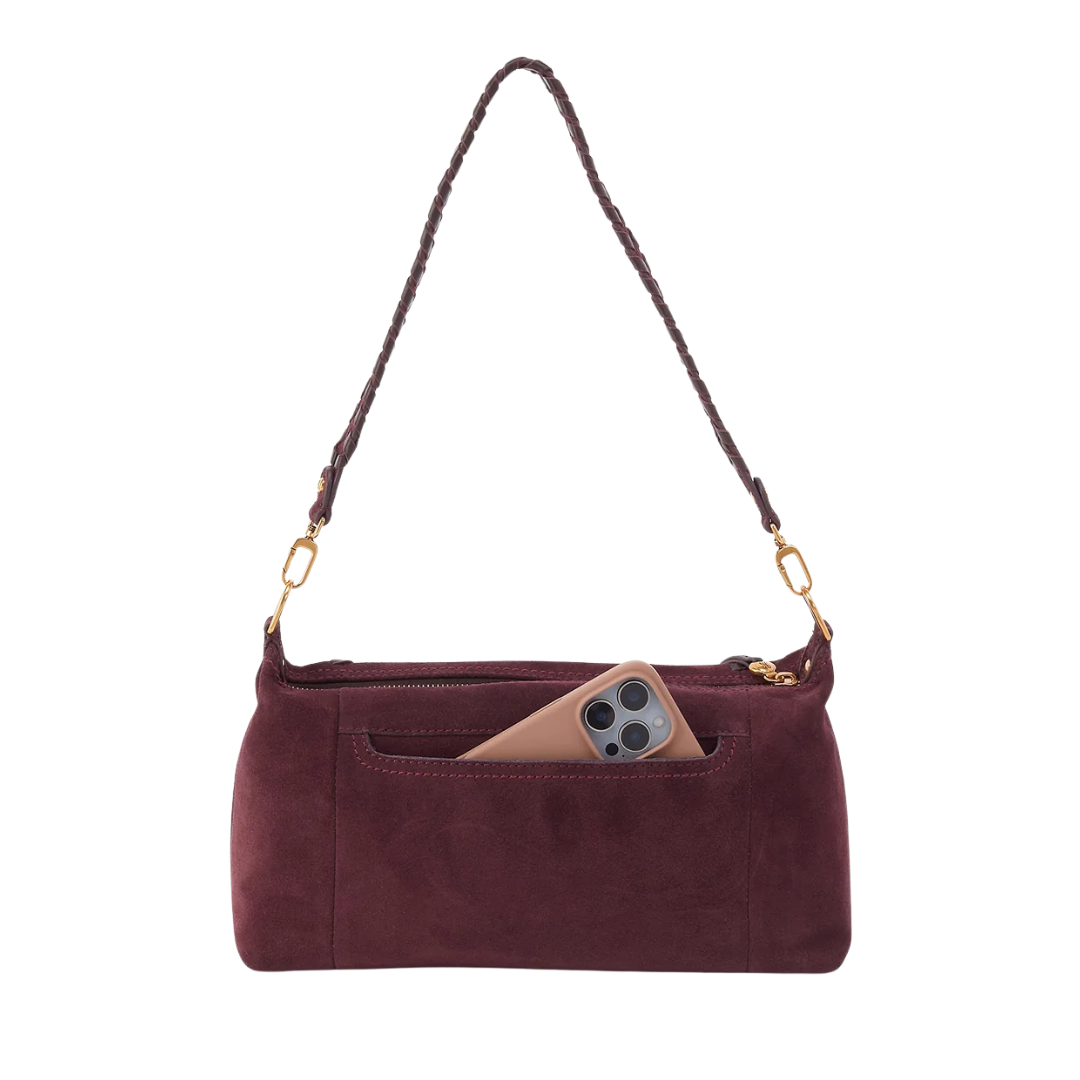 Darcy Shoulder Bag in Dark Cherry