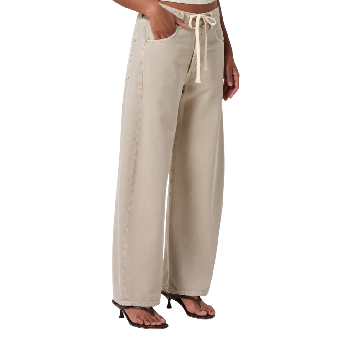 Brynn Drawstring Trouser in Burnished Quartz