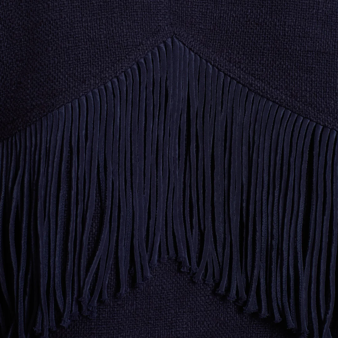 Court Indigo Night Jacket in Dark Blue