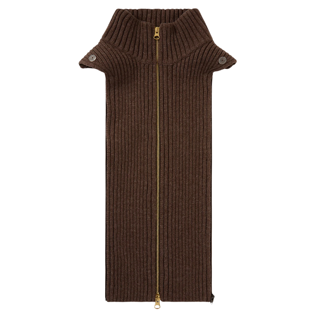 Turtleneck Dickey in Espresso