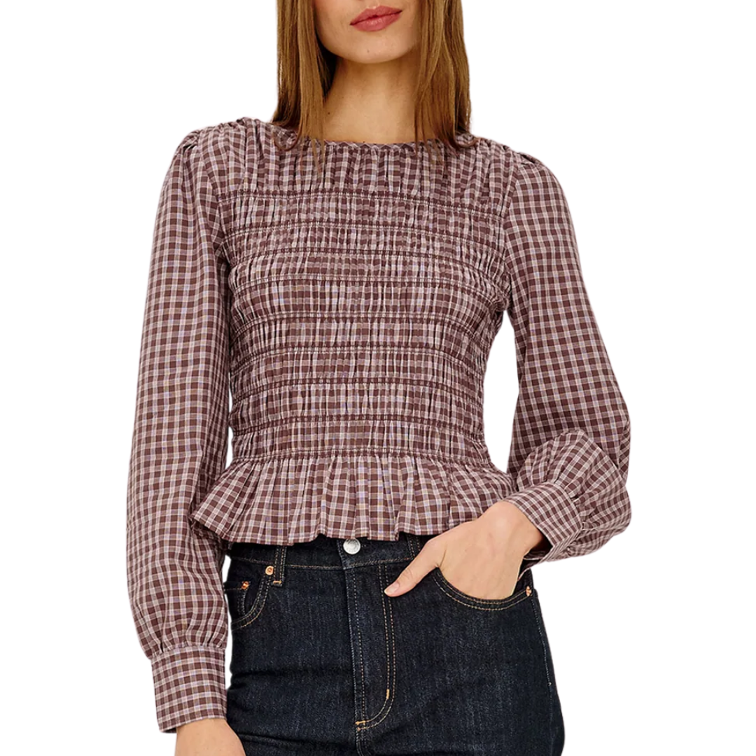 Tabi Shirt in Rust Rose