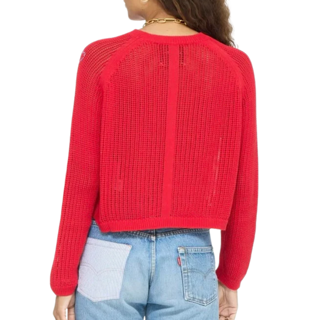 Malibu Sweater in Red