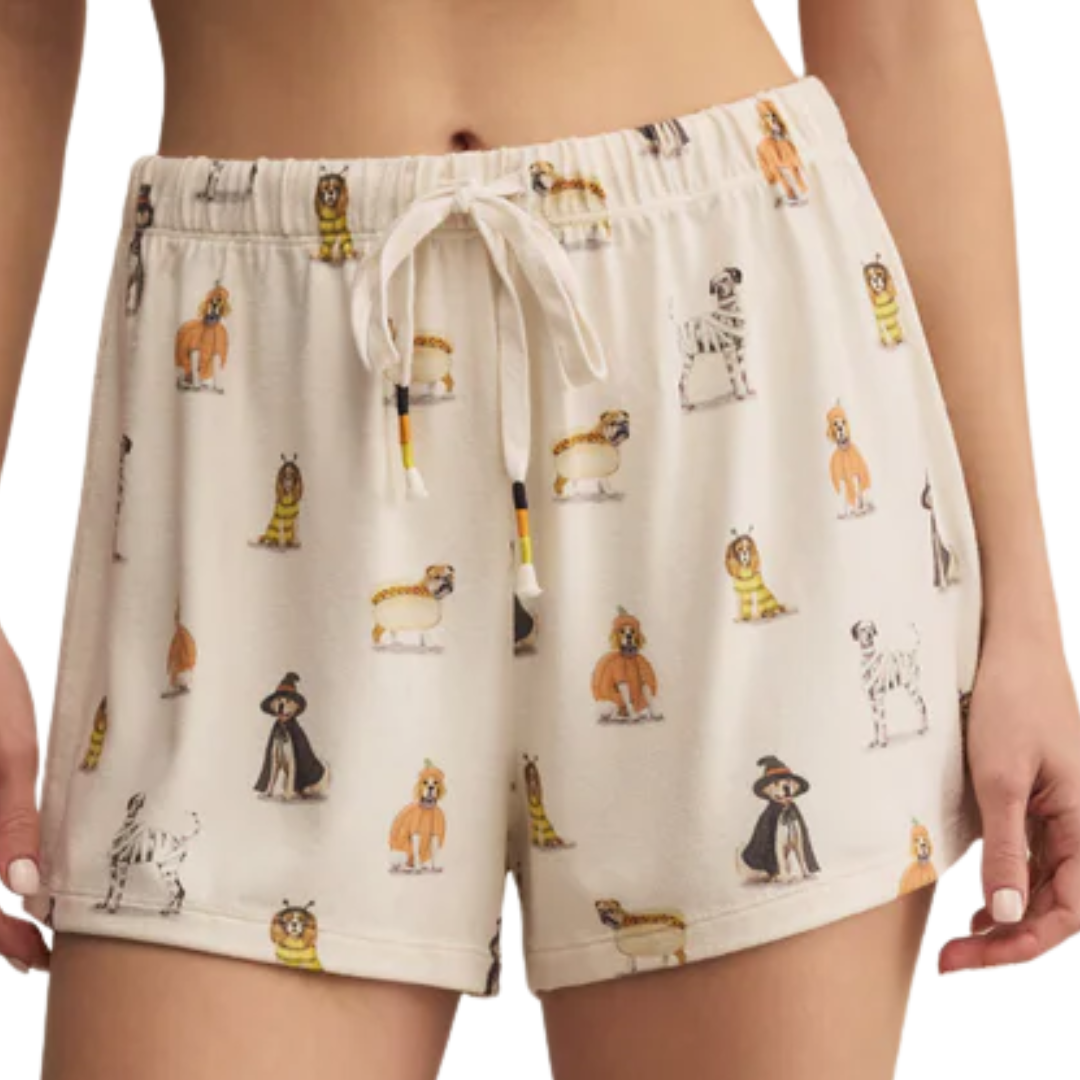 Sammie Pup Short in Vanilla Ice