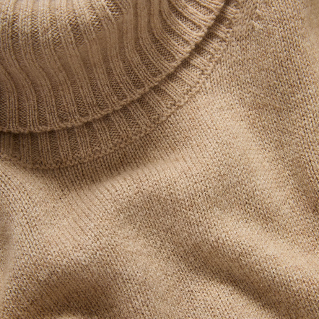 Mazzy Cashmere Sleeveless Sweater in Oatmeal