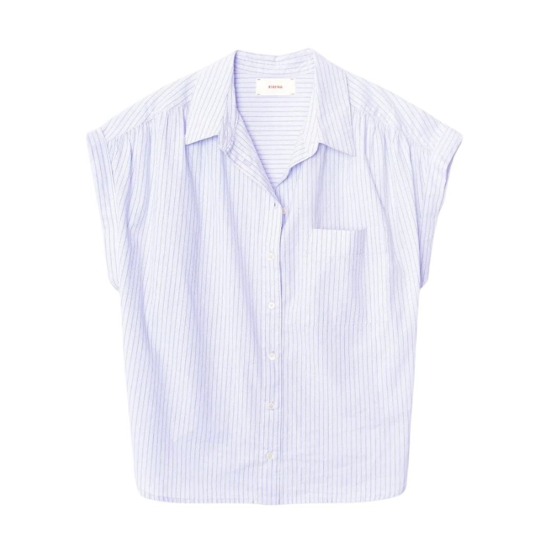 Lexi Shirt in Blue Aggie