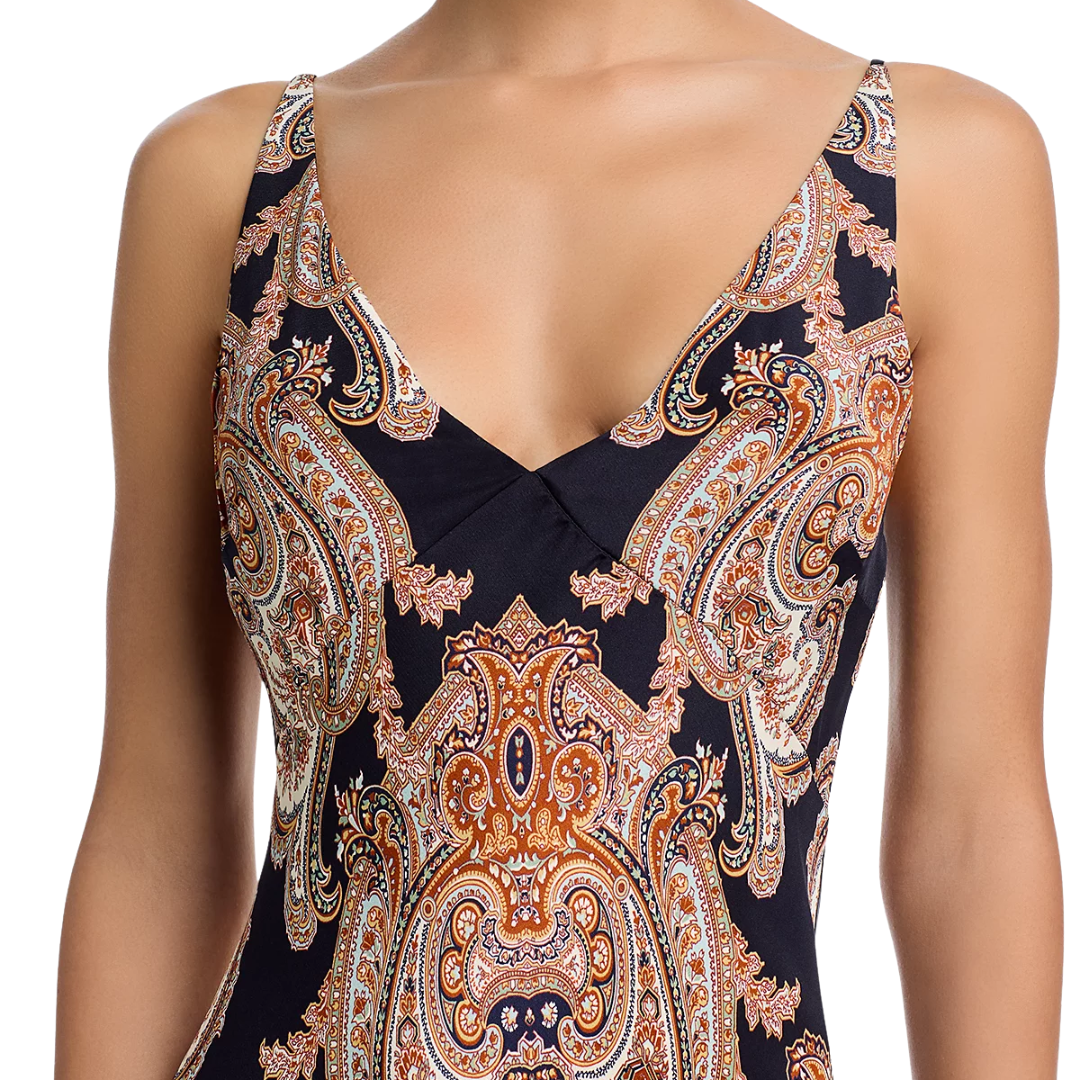 Donelle Dress in Black Multi