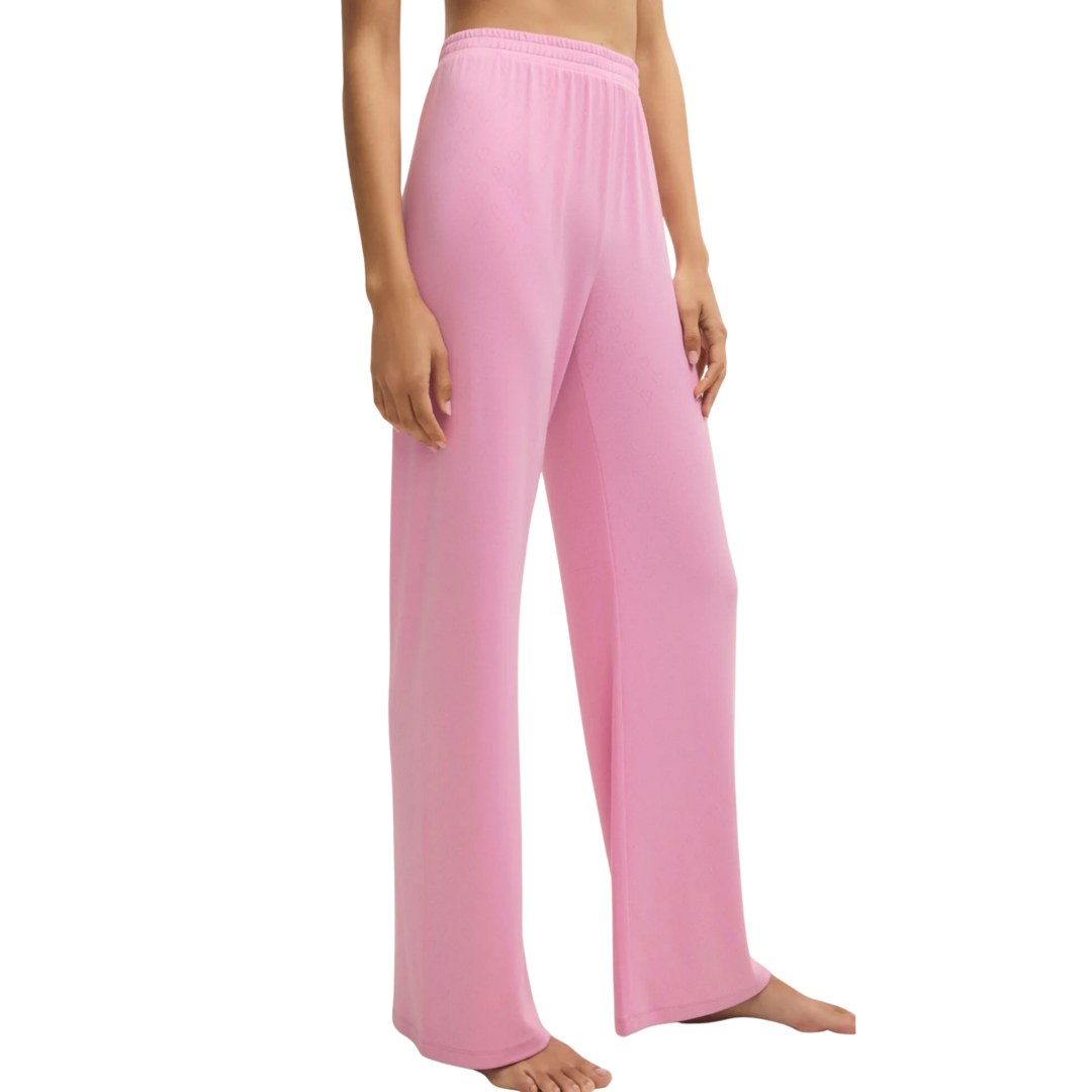 Josie Heart Pant in Pink Crush