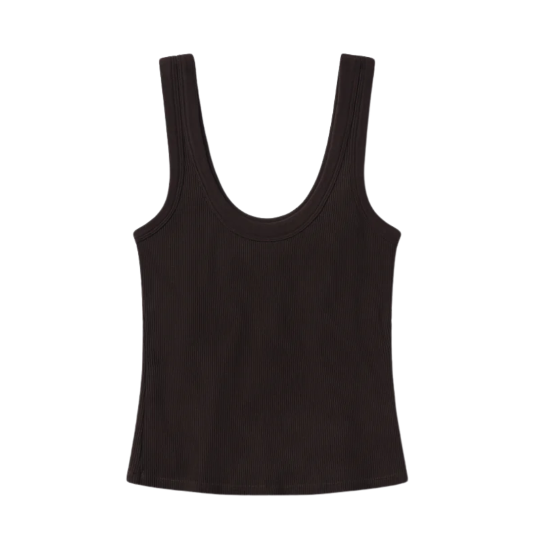 Faye Tank in Chocolate