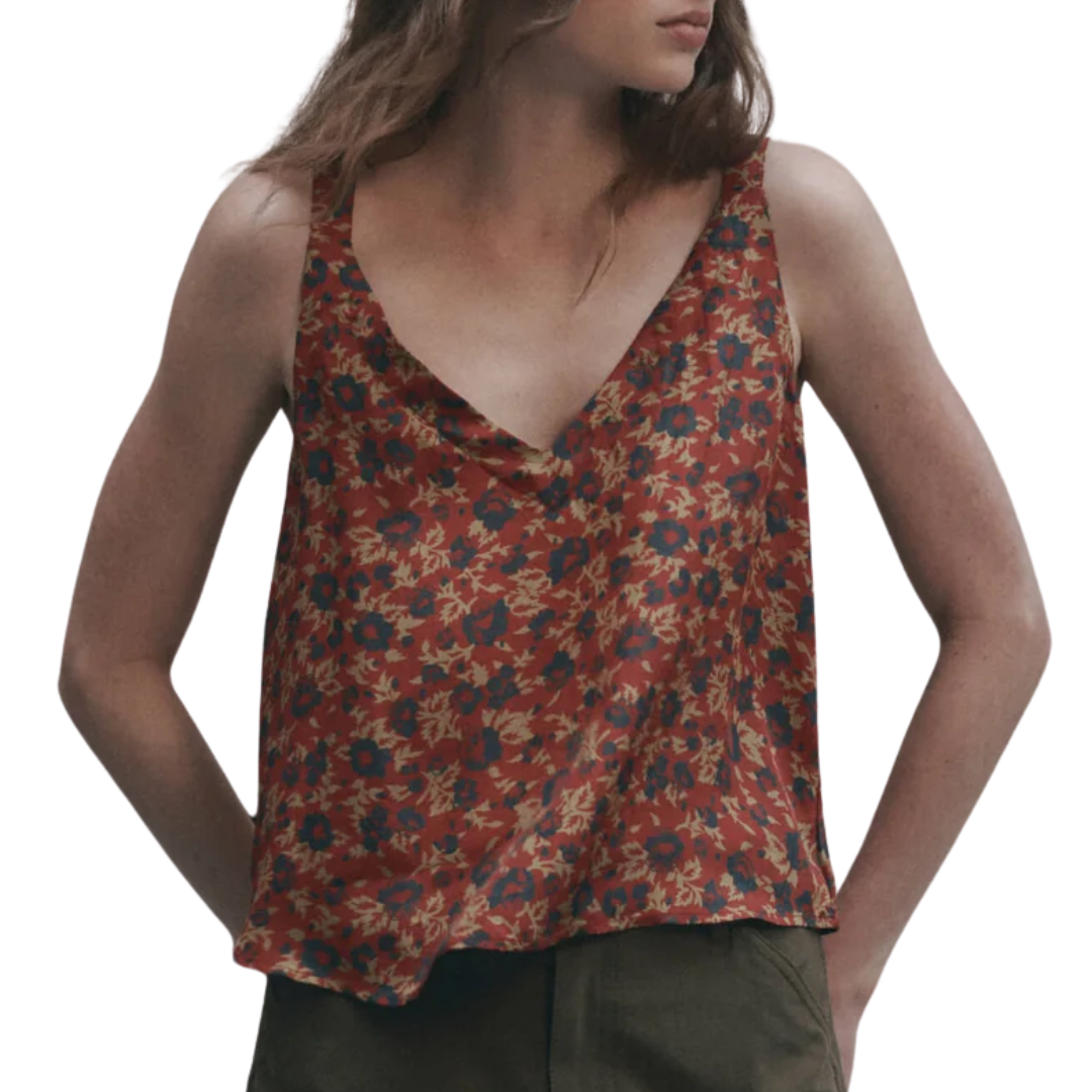 The Port Cami in Gilded Poppy