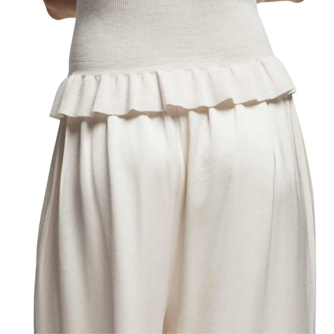 Paige Pull-On Pant in Ivory