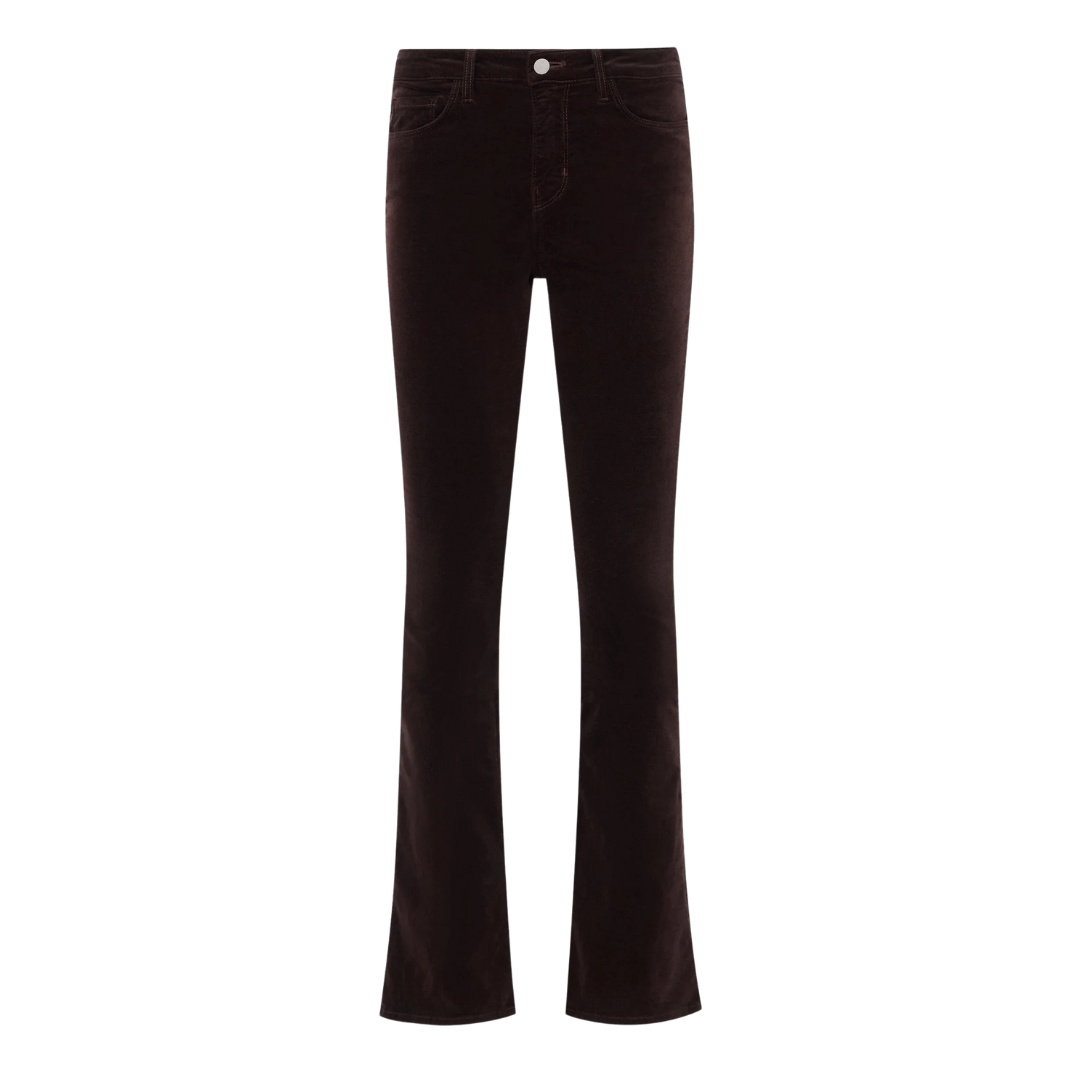 Stevie Velvet Jean in Coffee Bean