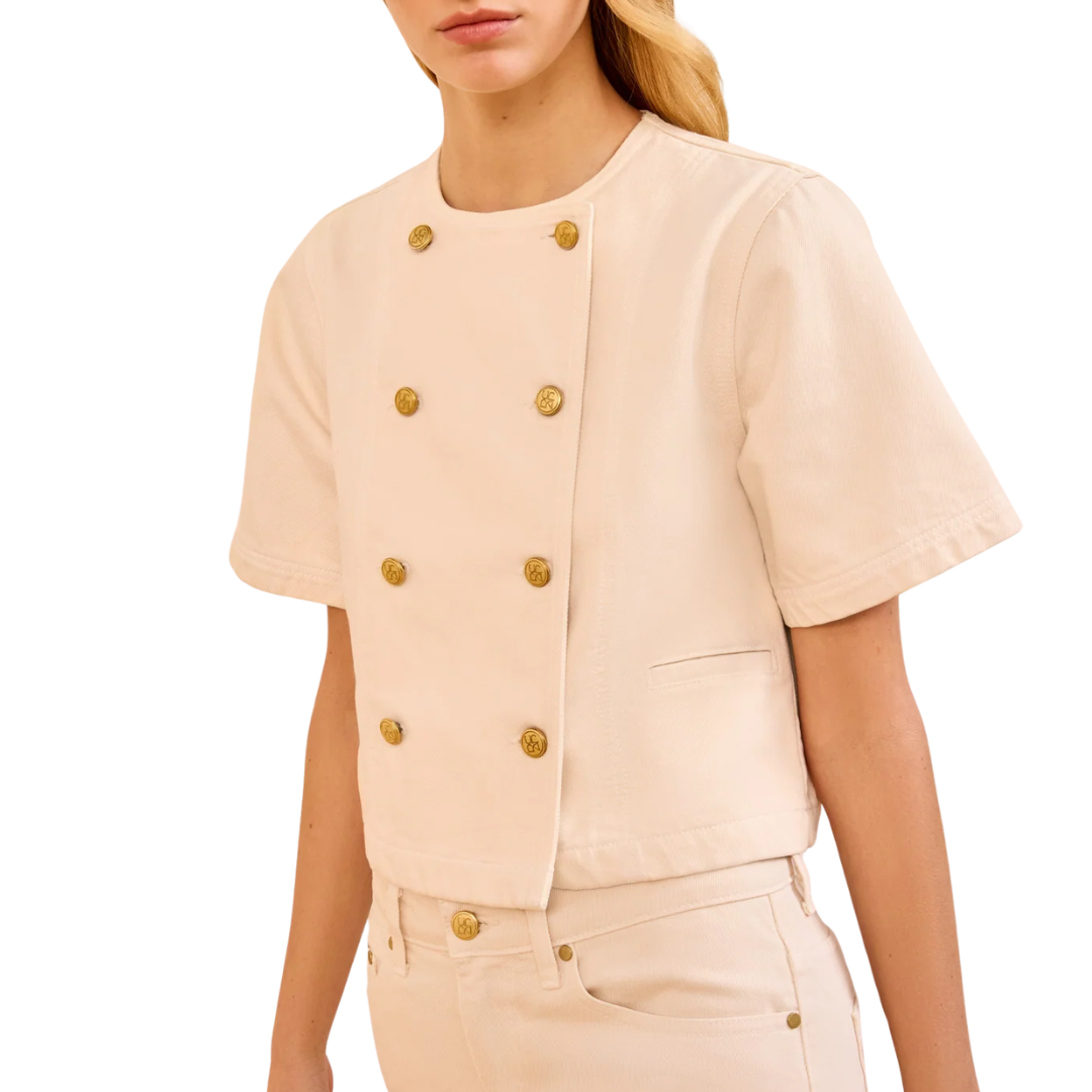 The Serge DB Jacket in Cowrie