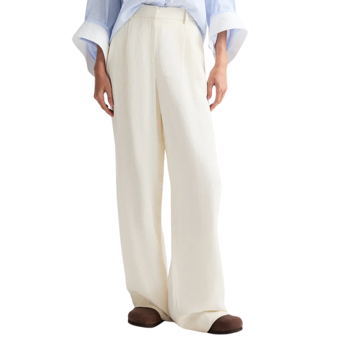Hudson St Pant in Bone