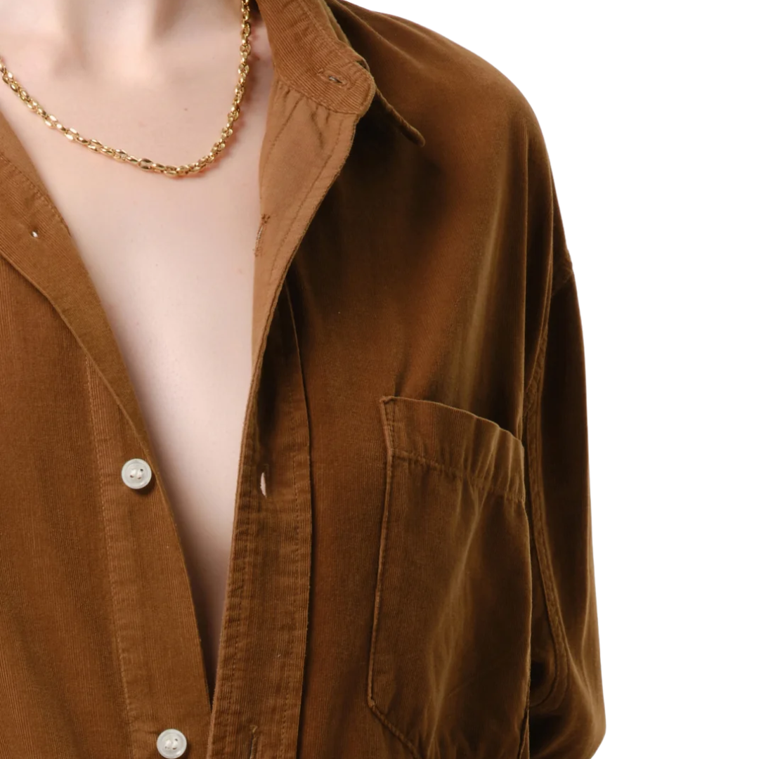 Kayla Baby Corduroy Shirt in Manuka