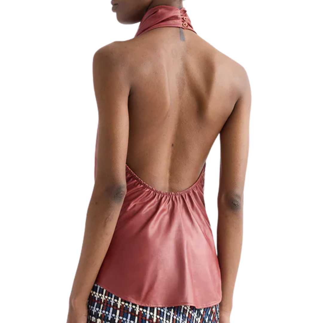 Friday Night Top in Karanda Red