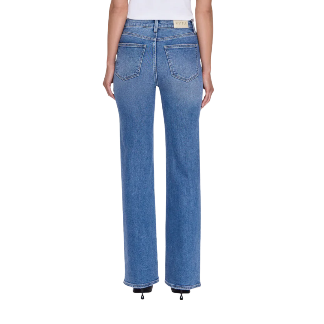 Evie High Rise Slim Boot in Illusion