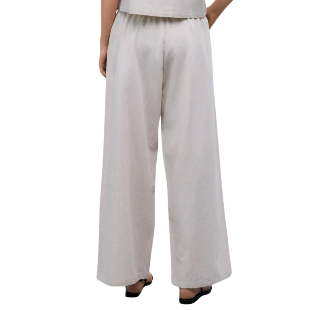 Melissa Palazzo Pant in Sand Vigore