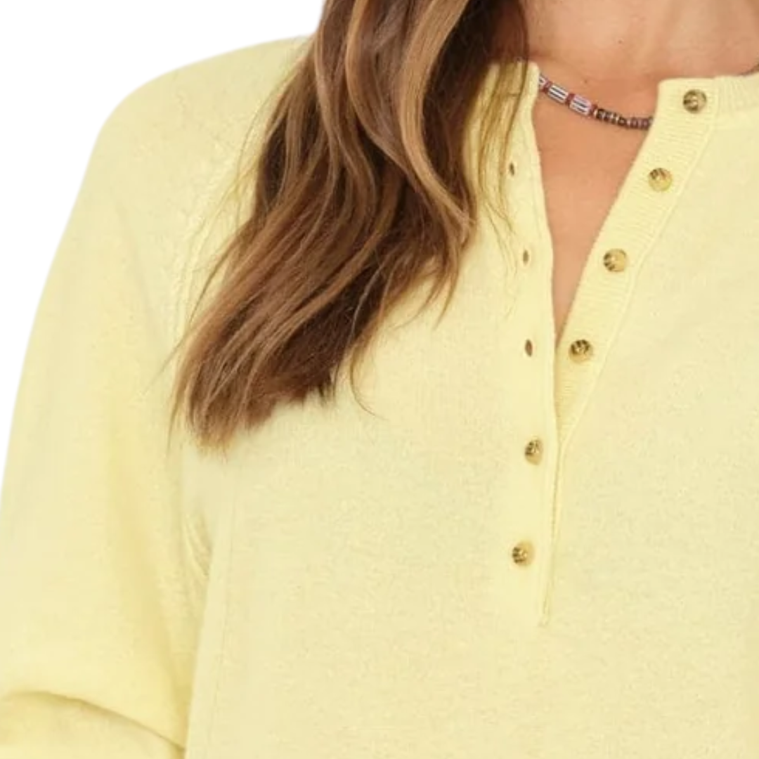Griffin Sweater in Butter Yellow