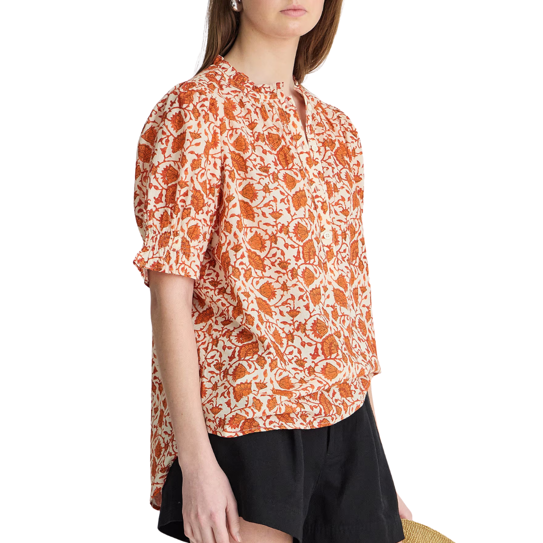 Los Altos Top in Night Blooms Sorbet