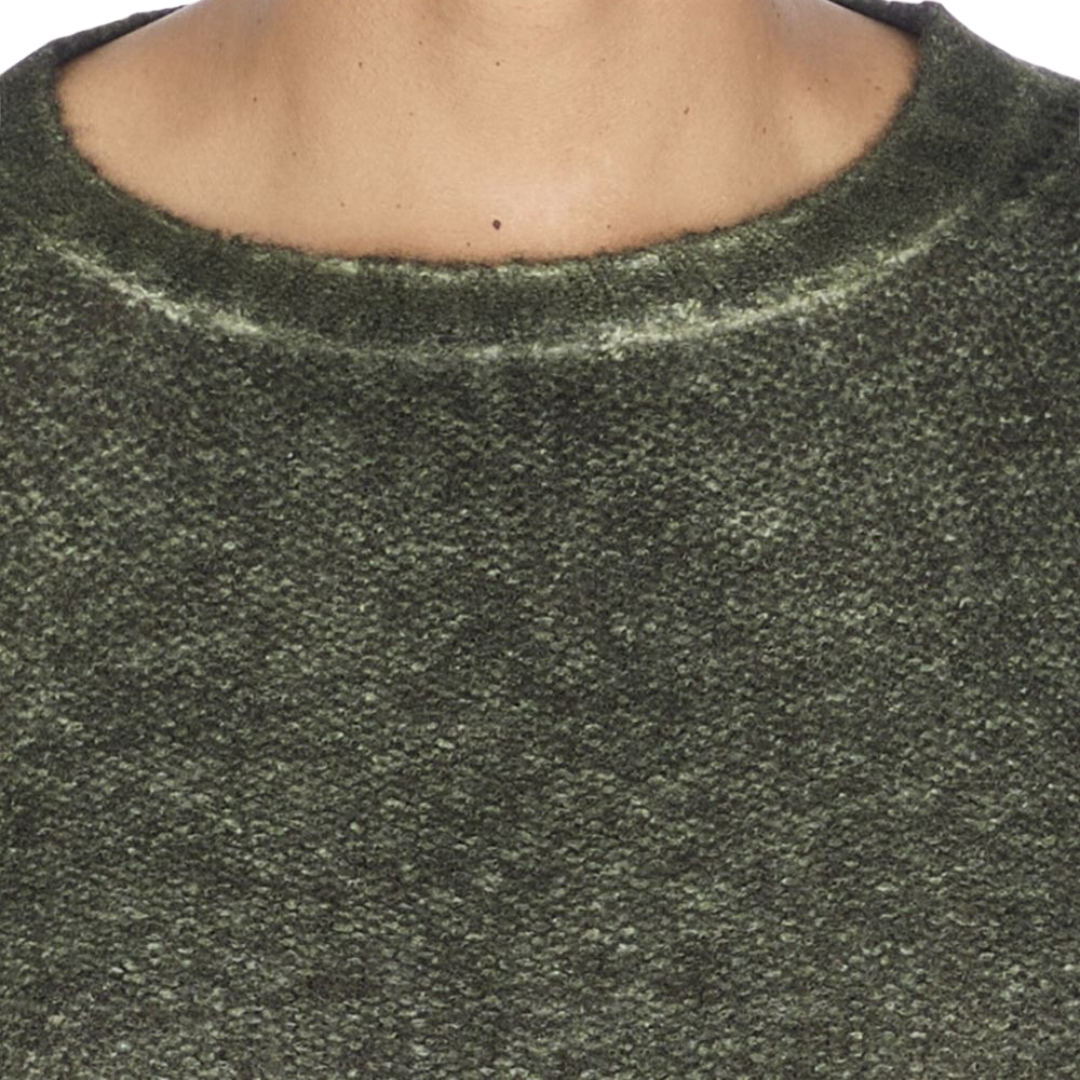 Round Neck Pullover in Brughiera