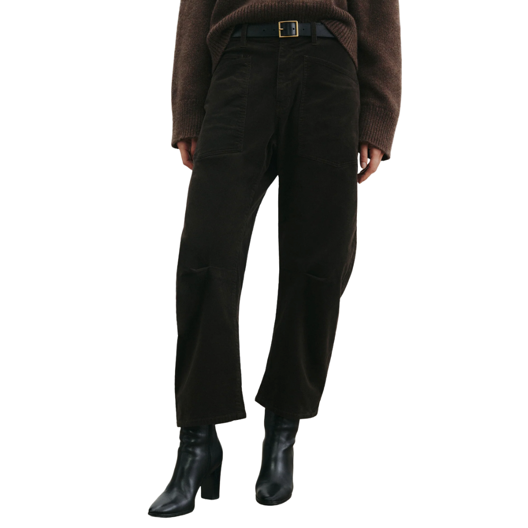 Shon Corduroy Pant in Chocolate Brown