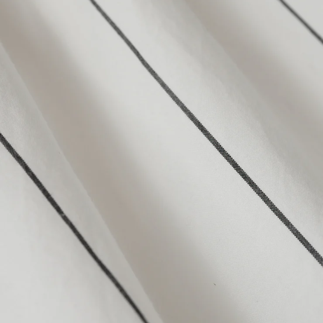 Bayside Stripe Maxi Dress in White