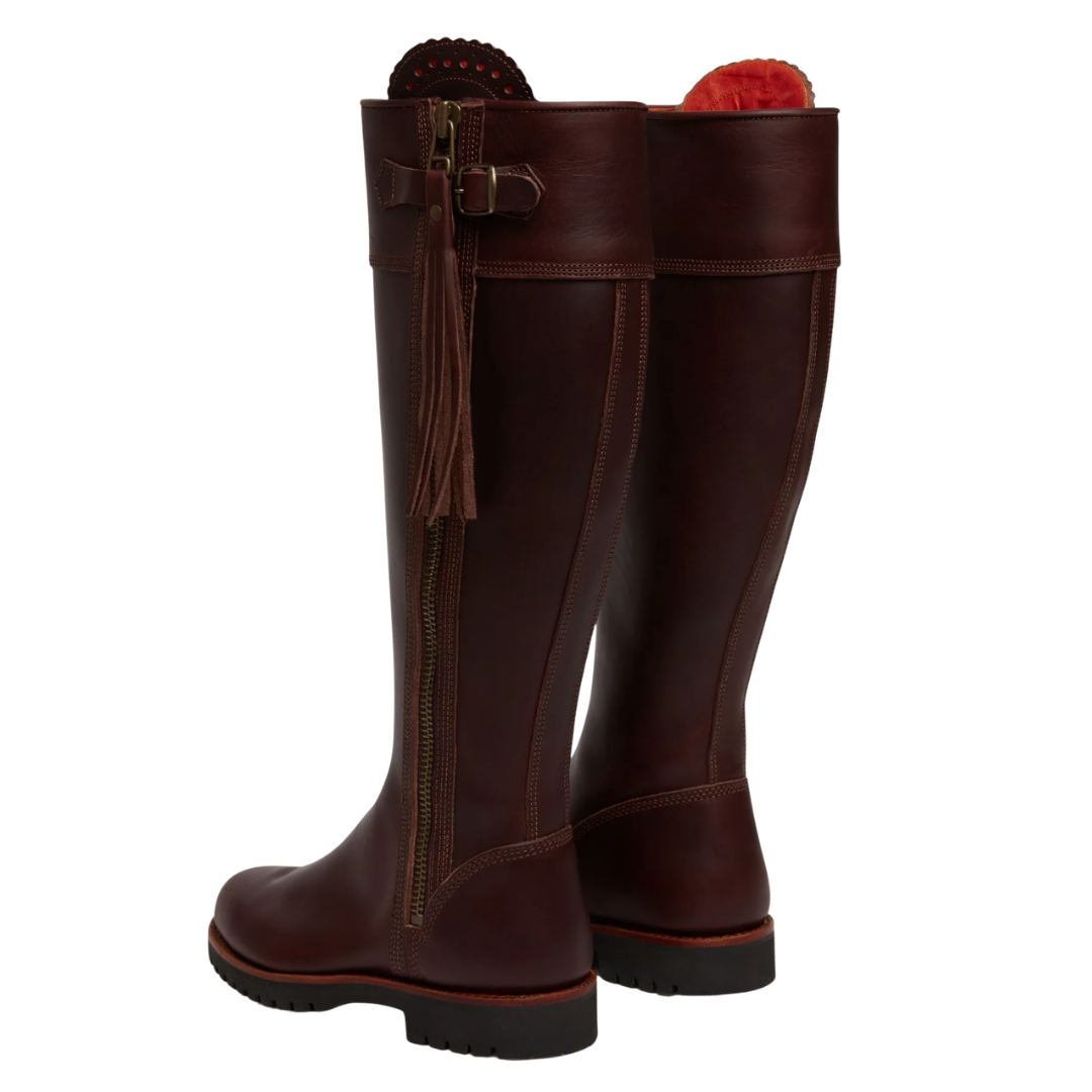Long Tassel Boot in Conker