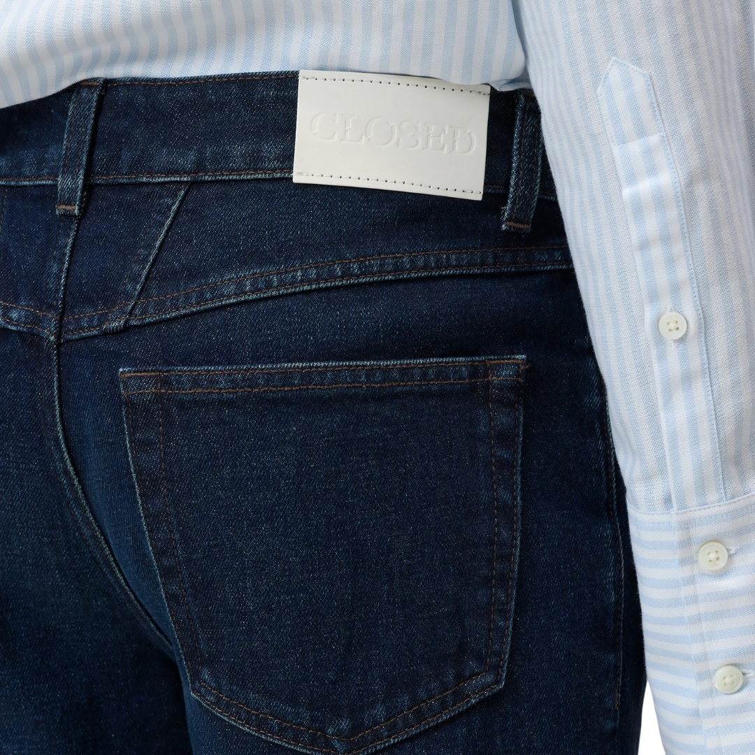 Milo Straight Jeans 32" in Dark Blue