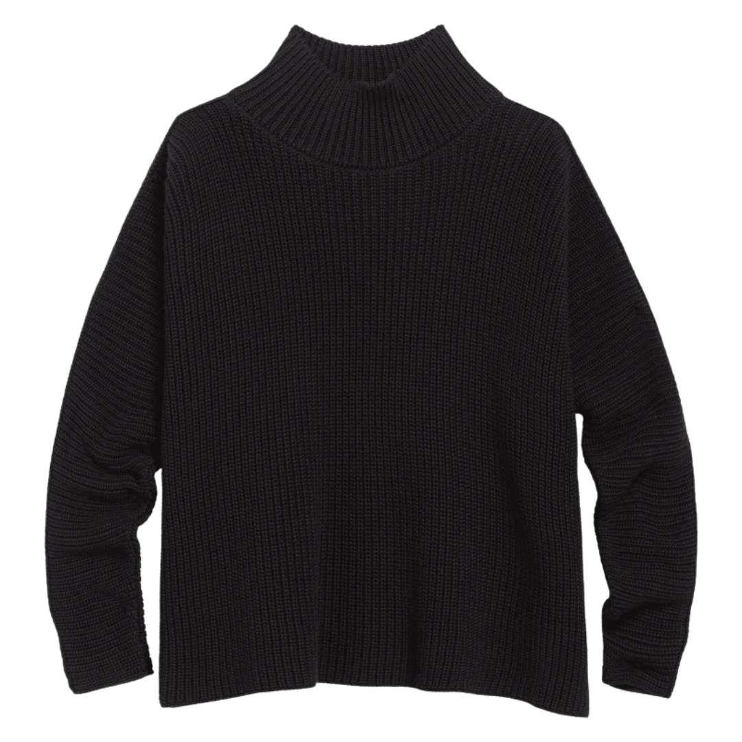 Montecito Turtleneck in Black
