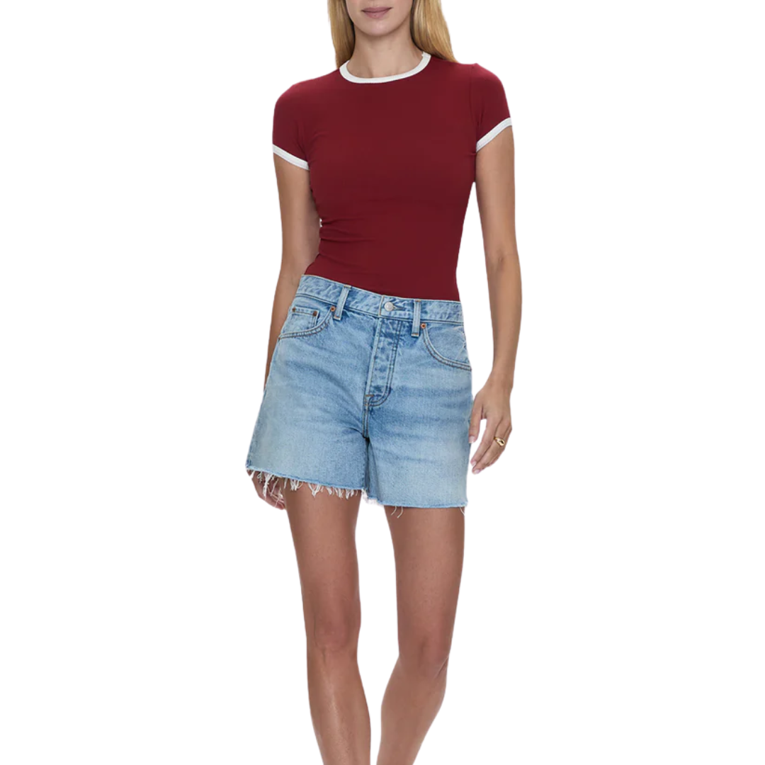 Andie High Rise Vintage Cut Off Short