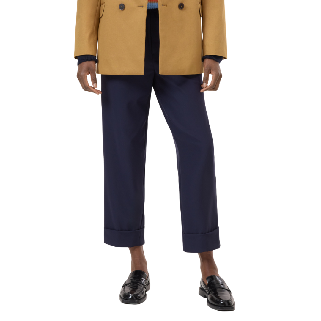 Sondra Crop Pant in Dark Night