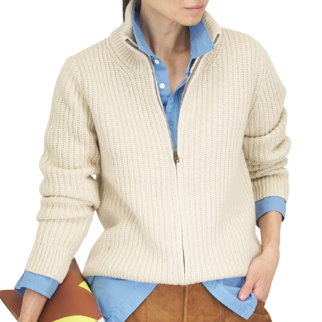 Arlen Cardigan in Wheat